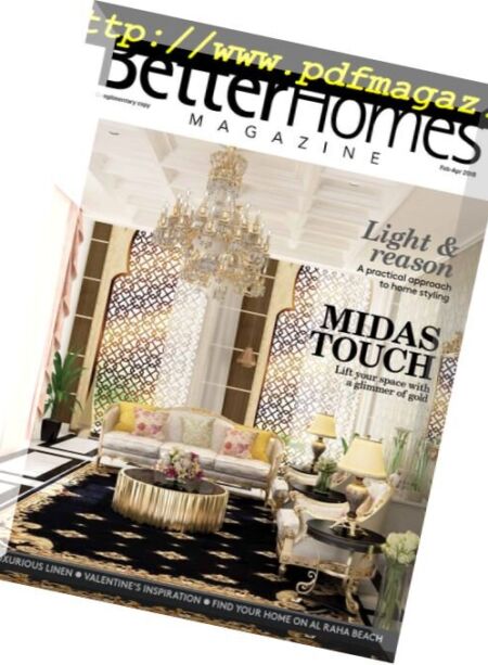 Better Homes Abu Dhabi – February-April 2018 Cover