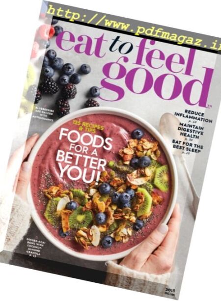 Better Homes & Gardens – Eat to Feel Good 2018 Cover