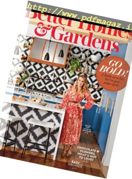 Better Homes & Gardens USA – February 2018 Cover