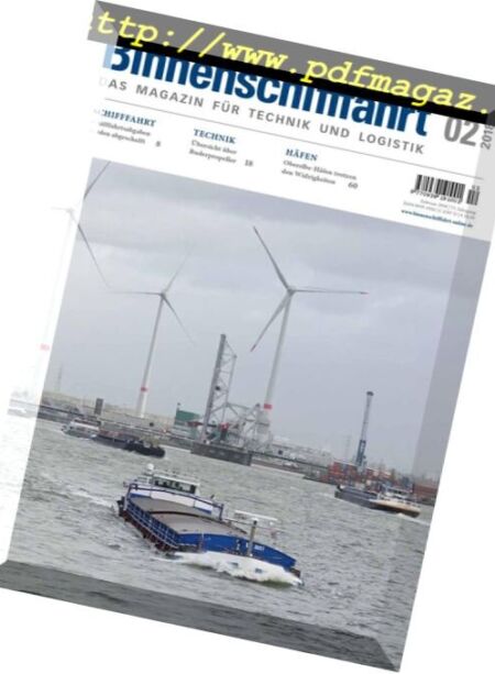 Binnenschifffahrt – Februar 2018 Cover