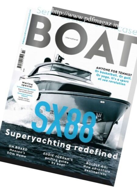 Boat International – February 2018 Cover