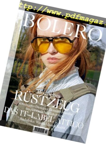 Bolero Germany – Marz 2018 Cover