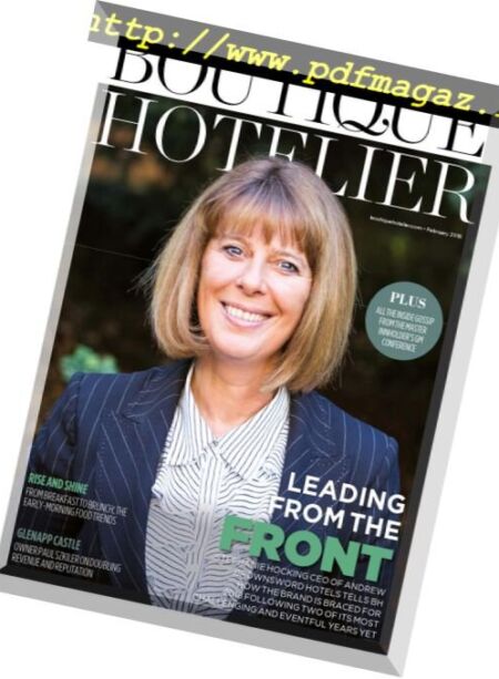 Boutique Hotelier – February 2018 Cover