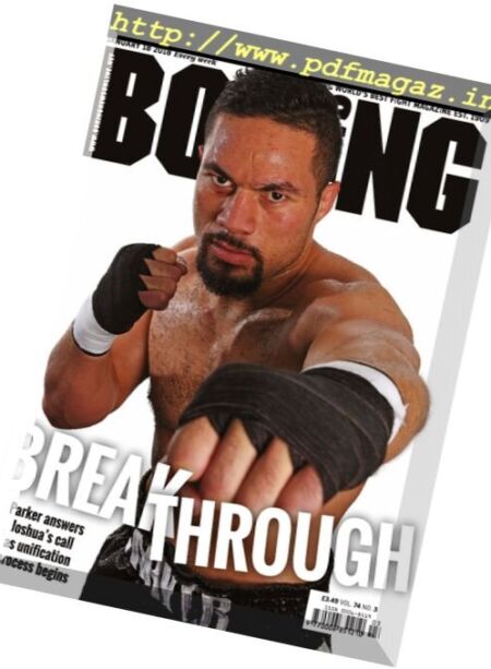 Boxing News – 18 January 2018 Cover