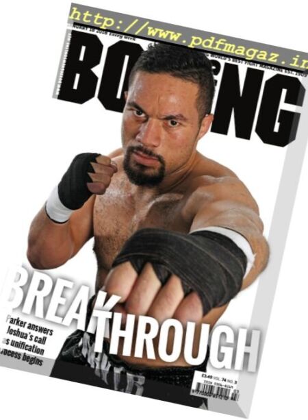 Boxing News – 19 January 2018 Cover