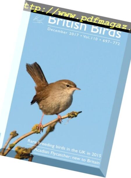 British Birds – December 2017 Cover