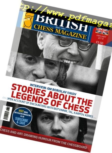 British Chess Magazine – January 2018 Cover