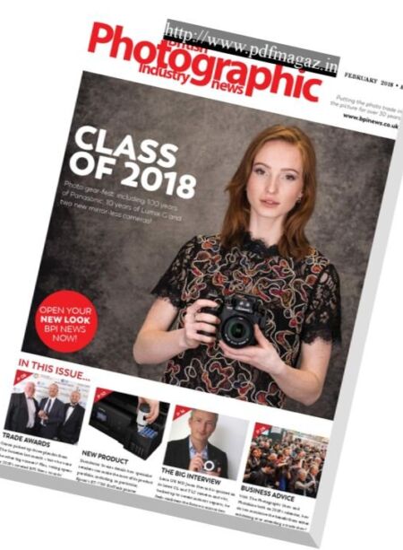 British Photographic Industry News – February 2018 Cover
