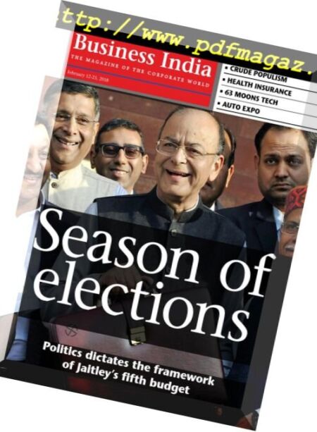 Business India – 12 February 2018 Cover