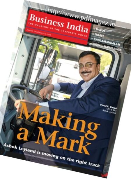 Business India – 29 January 2018 Cover