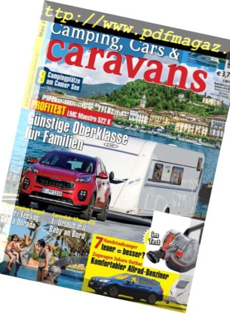 Camping, Cars & Caravans – Marz 2018 Cover