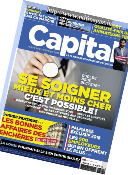 Capital France – January 2018 Cover