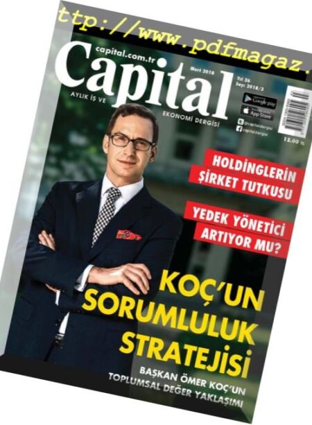 Capital Turkey – Mart 2018 Cover