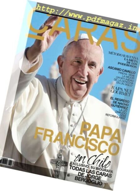 Caras Chile – 12 enero 2018 Cover