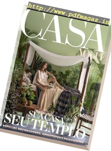 Casa Vogue Brazil – Janeiro 2018 Cover