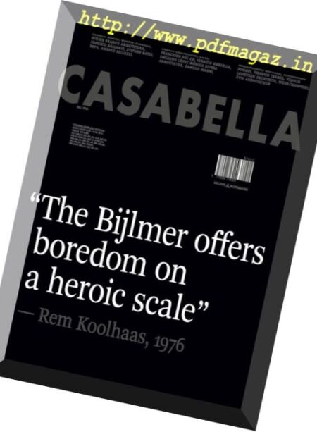 Casabella – Febbraio 2018 Cover