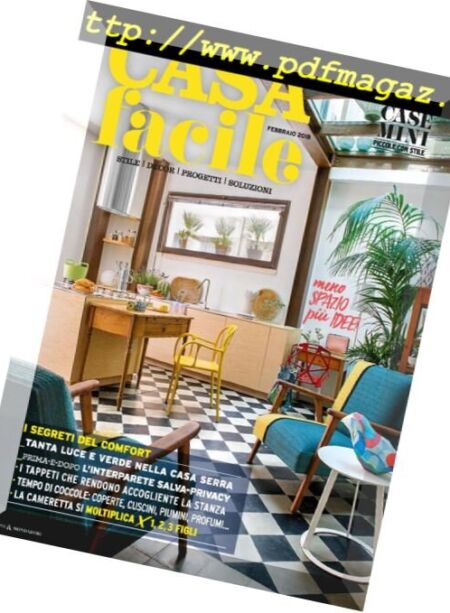 CasaFacile – febbraio 2018 Cover