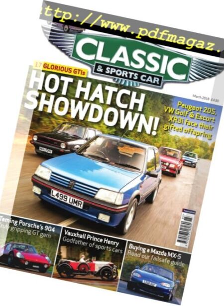 Classic & Sports Car UK – March 2018 Cover