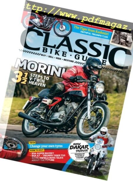 Classic Bike Guide – March 2018 Cover
