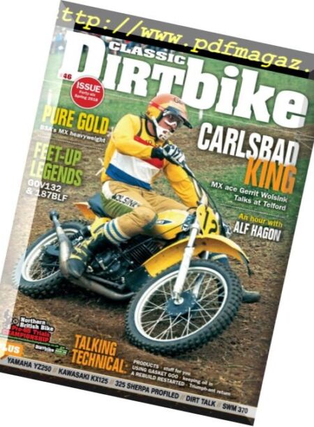 Classic Dirt Bike – February 2018 Cover