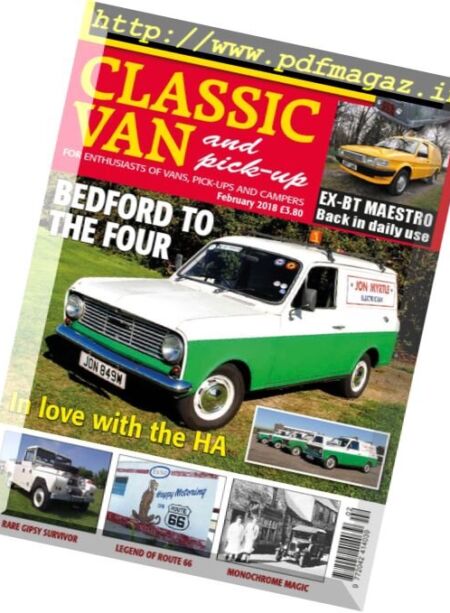 Classic Van & Pick-Up – February 2018 Cover