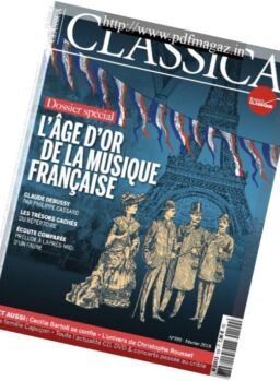 Classica – janvier 2018