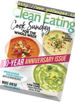 Clean Eating – January 2018