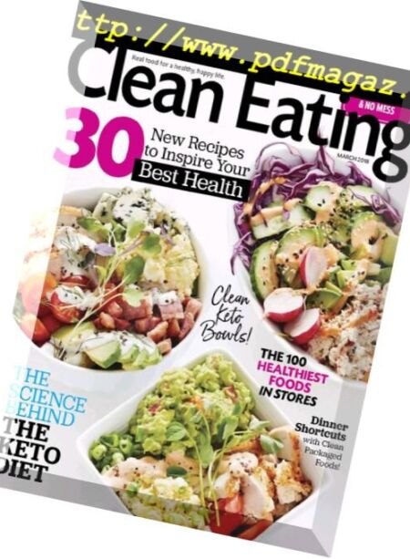 Clean Eating – March 2018 Cover