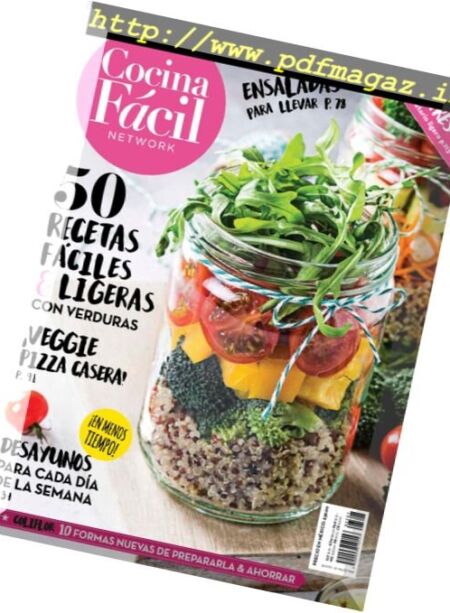 Cocina Facil – enero 2018 Cover