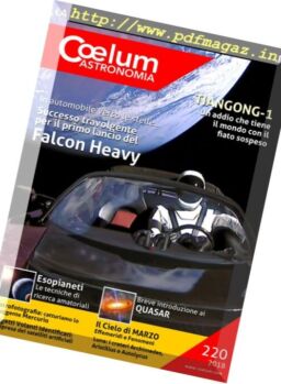 Coelum Astronomia – N 220, 2018