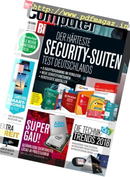 Computer Bild Germany – 20 Januar 2018 Cover