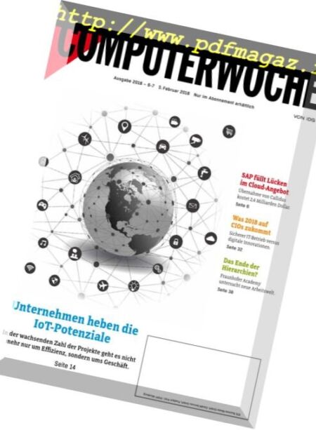 Computerwoche – 4 Februar 2018 Cover