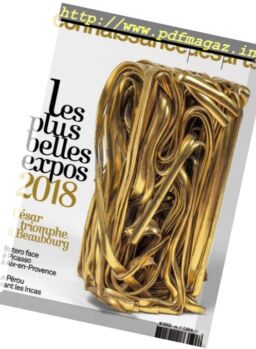 Connaissance des Arts – Janvier 2018
