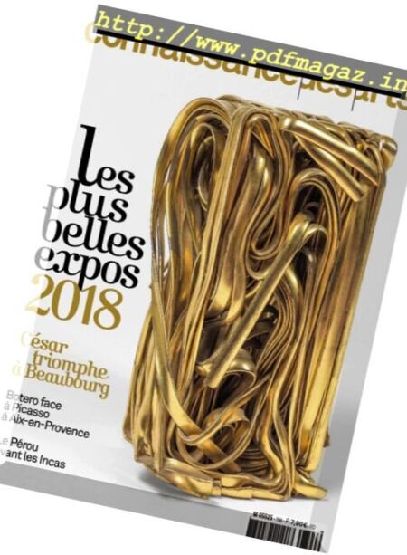 Connaissance des Arts – Janvier 2018 Cover