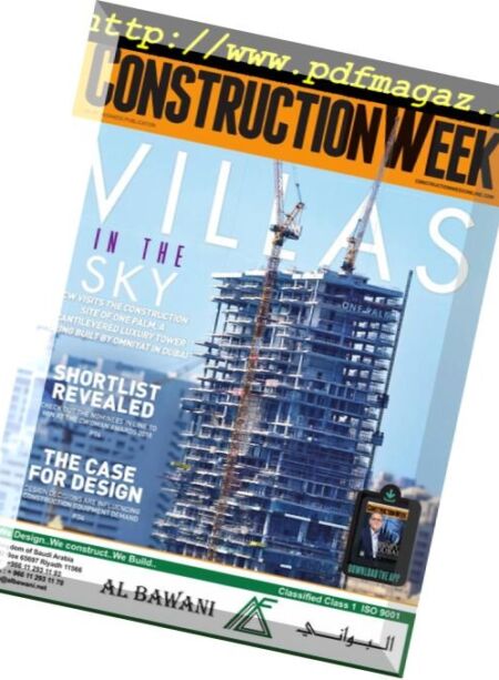 Construction Week Middle East – 24 February 2018 Cover