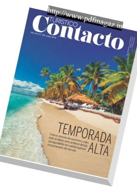 Contacto Turistico – enero 2018 Cover