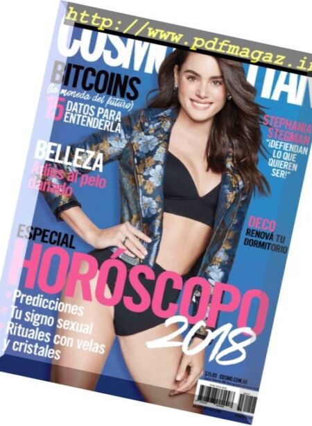 Cosmopolitan Argentina – enero 2018 Cover