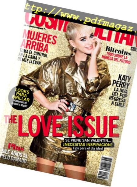 Cosmopolitan Chile – febrero 2018 Cover