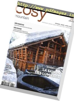 Cosy Mountain – Fevrier-Mars-Avril 2017
