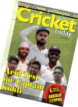 Cricket Today – 12 January 2018