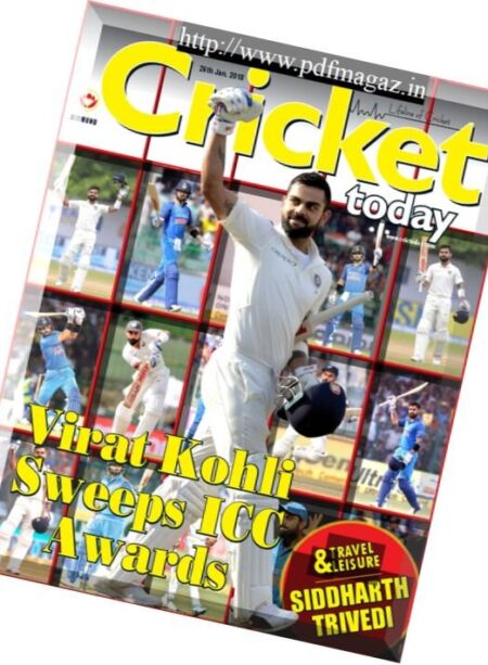 Cricket Today – 26 January 2018 Cover