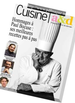 Cuisine A&D – 25 janvier 2018
