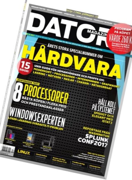 Dator Magazin – Nr.12, 2017 Cover