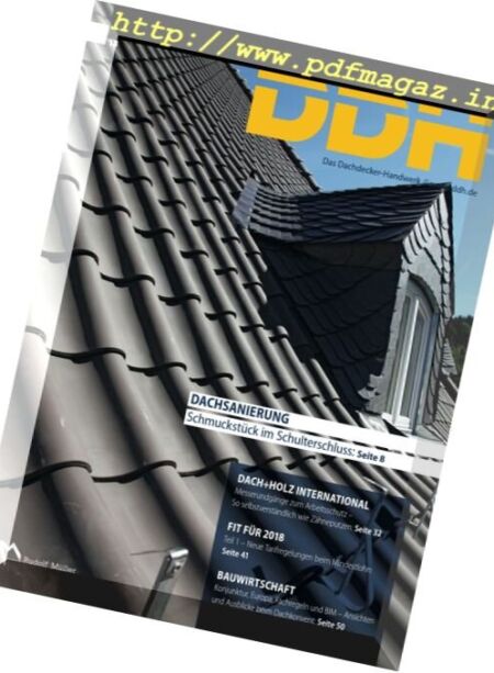 DDH – Nr.1-2, 2018 Cover