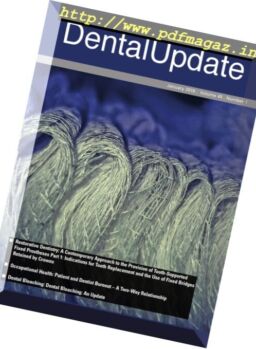 Dental Update – January 2018