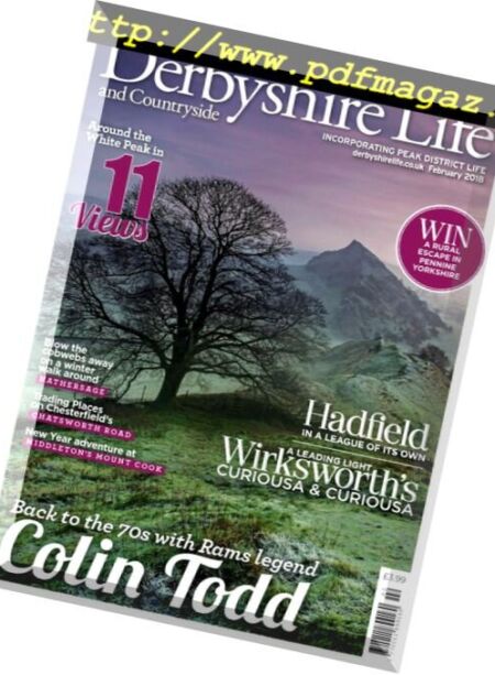 Derbyshire Life – February 2018 Cover