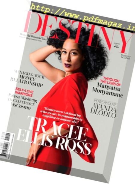 Destiny – January 2018 Cover