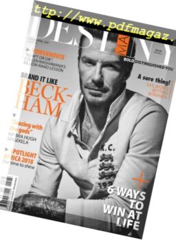Destiny Man – March 2018