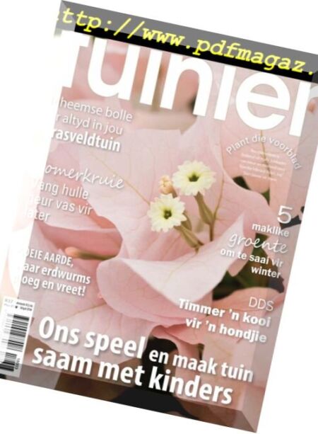 Die Tuinier – Maart 2018 Cover