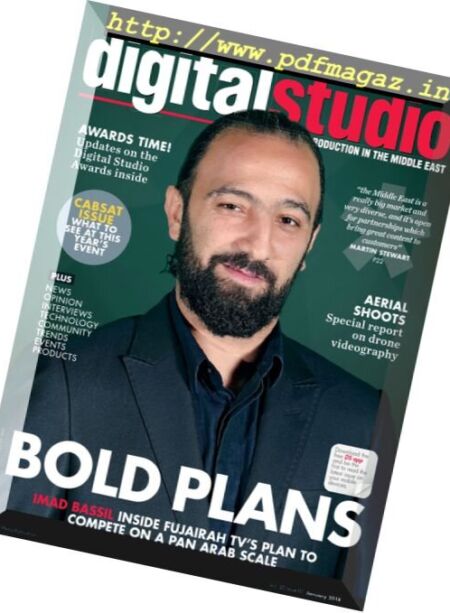 Digital Studio Middle East – January 2018 Cover